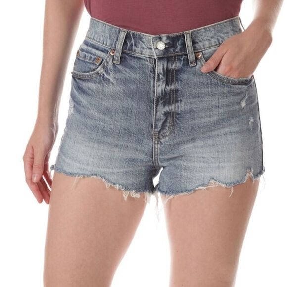 NWT DAZE Denim Troublemaker Hi Rise Shorts 30 - Picture 1 of 3